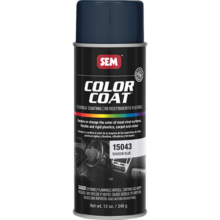 SEM Interior Color Coating Spray Paint, Shadow Blue  #15043