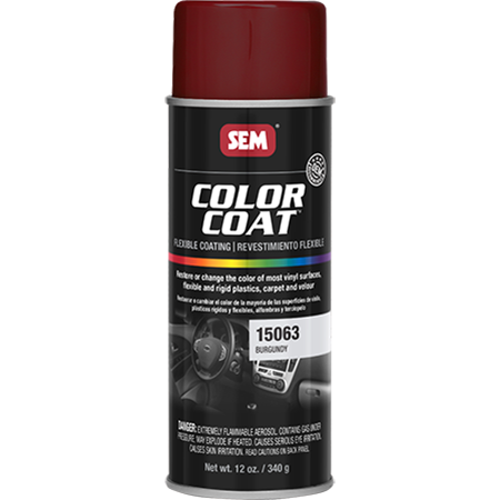 SEM Interior Color Coating Spray Paint, Burgundy #15063