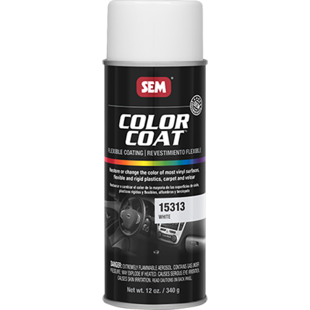 SEM Interior Color Coating Spray Paint, White #15313