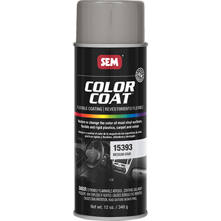 SEM Interior Color Coating Spray Paint, Med Gray #15393