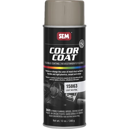 SEM Interior Color Coating Spray Paint, Lt. Neutral #15863