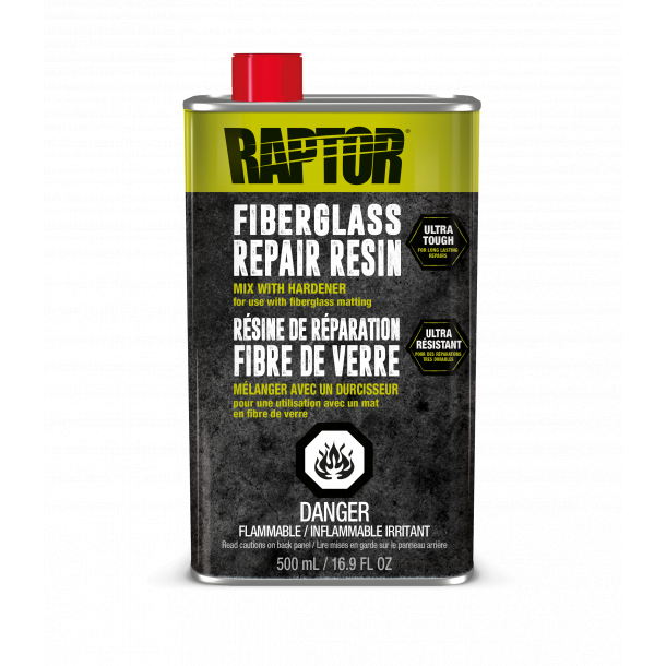 UPOL Raptor Fiberglass Repair Kit, 0.5L