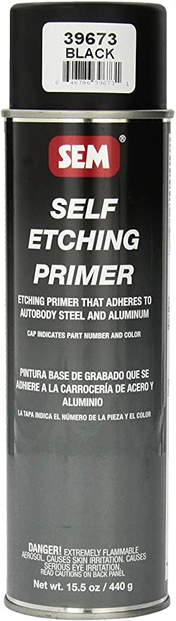 Self Etching Primer, Black - SEM 15.5oz Aerosol